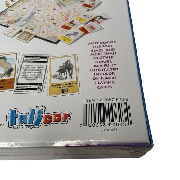 Herd Your Horses Board Game 3 Wild Adventures Aristoplay Sealed NEW - Picture 4 of 4